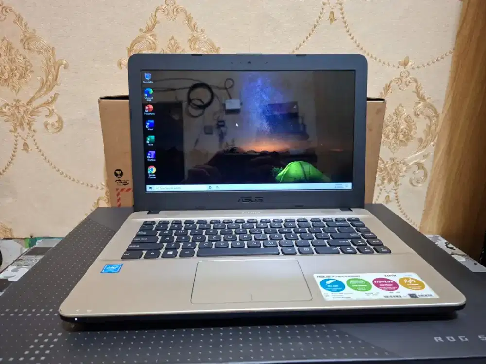 Laptop Asus X441NA- Celeron N3350-500GB -2GB -SIAP PAKAI -BERGARANSI