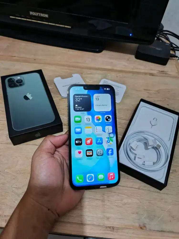 IBOX IPHONE 13 PRO MAX 128 GB RESMI PA/A SECOND MURAH