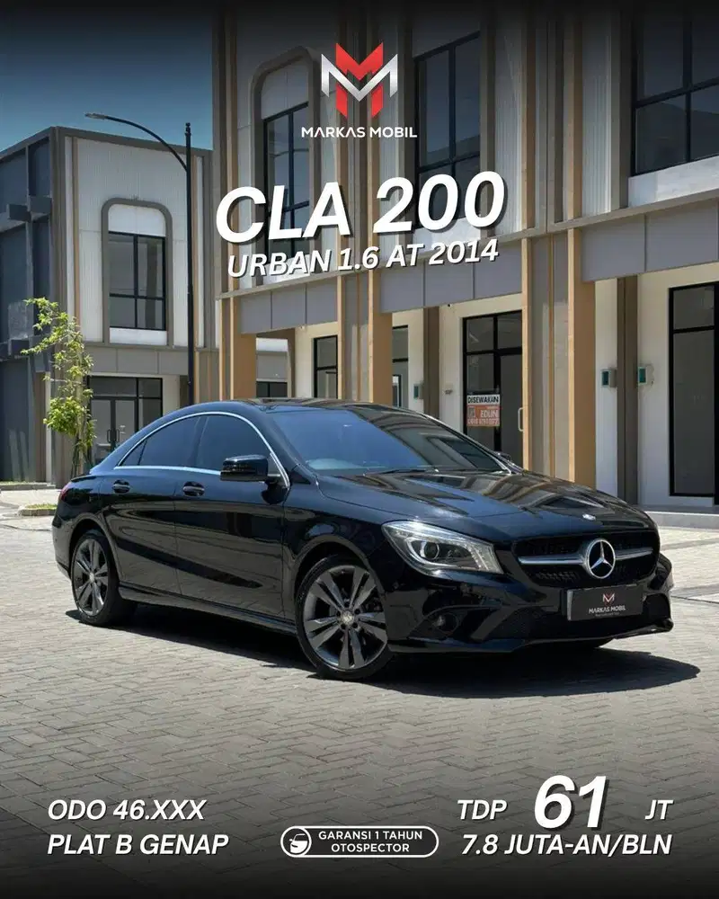 Mercedes Benz CLA 200 Urban 2014 Hitam