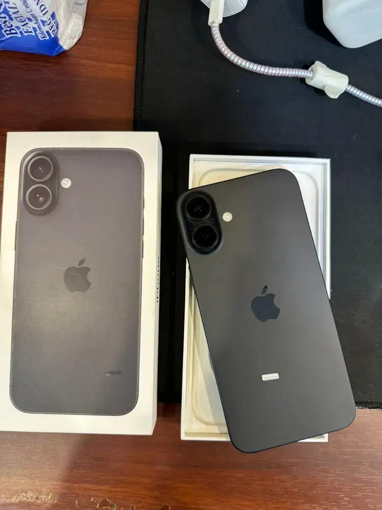iPhone 16 Plus 256GB Black Garansi iBox 22/04/2026 BH 100%