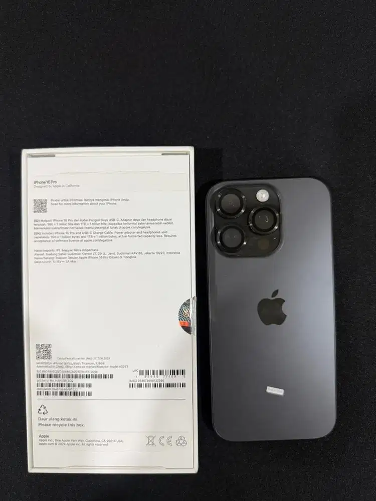 Iphone 16 Pro 128 Black Titanium
