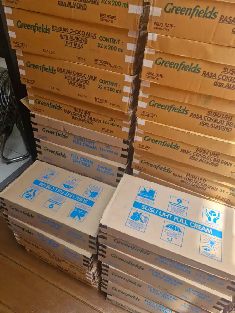 Jual susu Greenfield 32x200ml