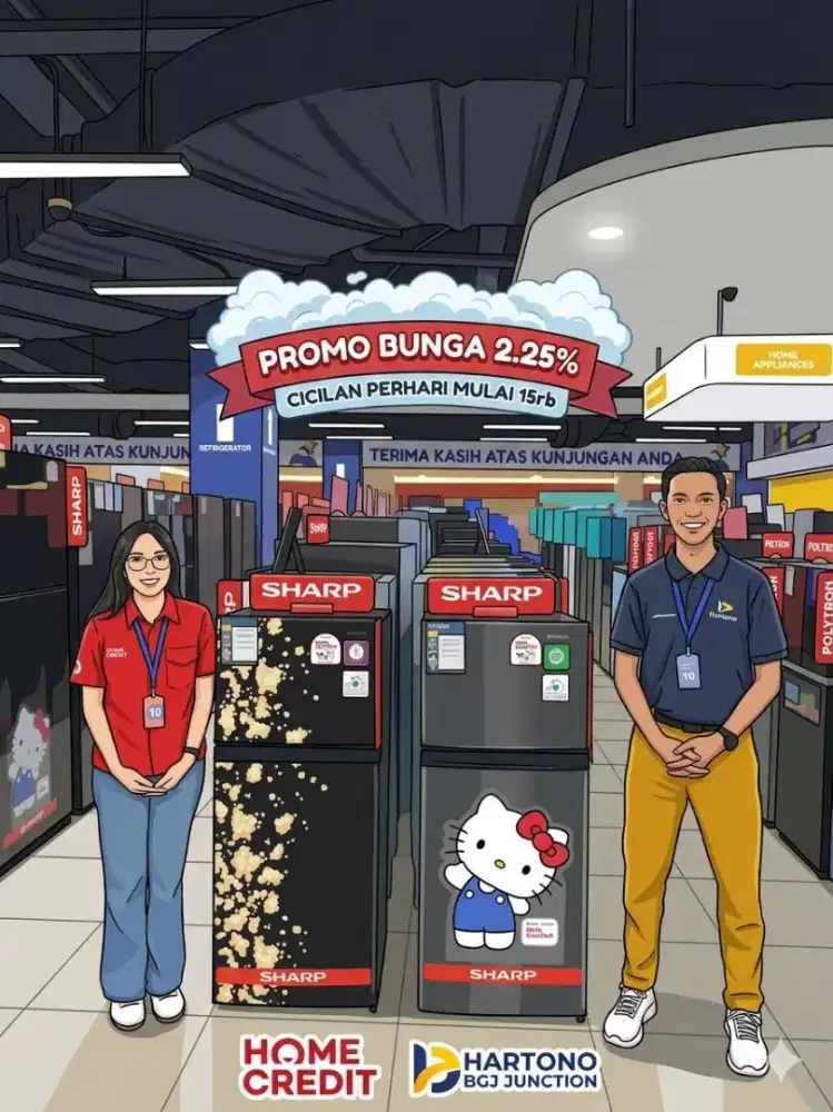 PROMO CICILAN RINGAN MULAI 15RB PERHARI TANPA DP