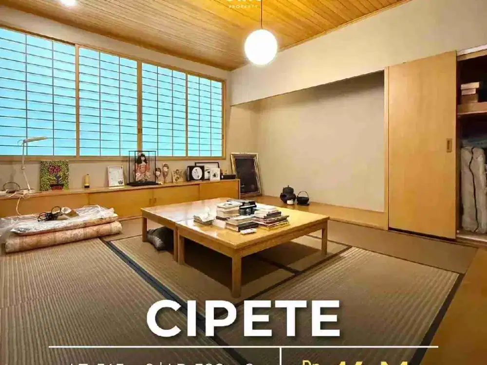 SIAP HUNI, HALAMAN LUAS 
EXCLUSIVE AREA, DEKAT KEBAYORAN BARU di CIPETE JAKARTA SELATAN