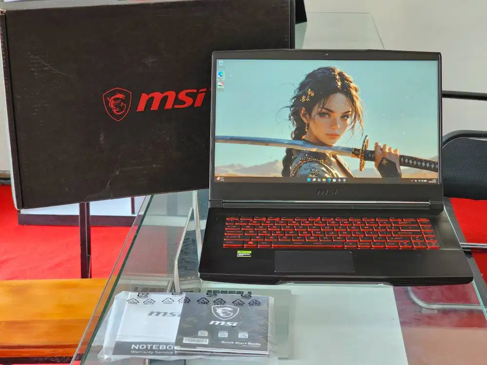 MSI GF63 Thin 12VE intel Core i7 Gen 12 Ram 16 GB SSD 512 GB Nvidia