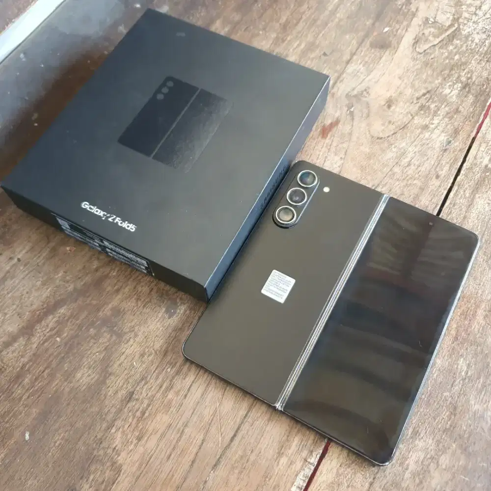 Samsung Z Fold5 Garansi SEIN Black-Hitam Galaxy Fold 5 Lengkap Ori