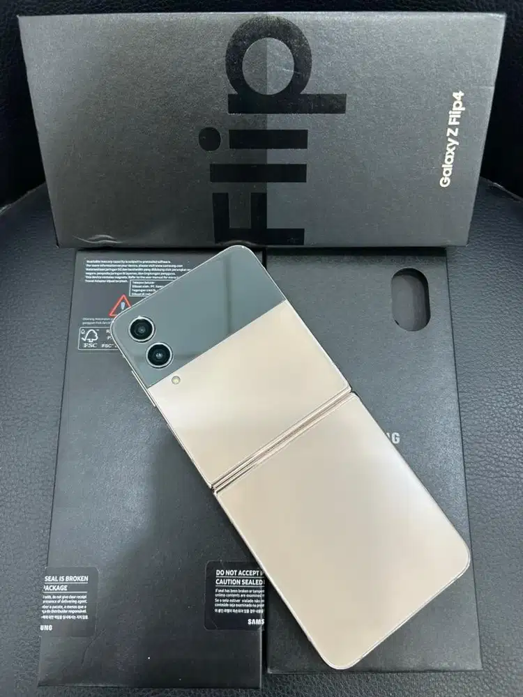 Samsung Z Flip 4 5G , Pink Gold , 8/256GB Resmi