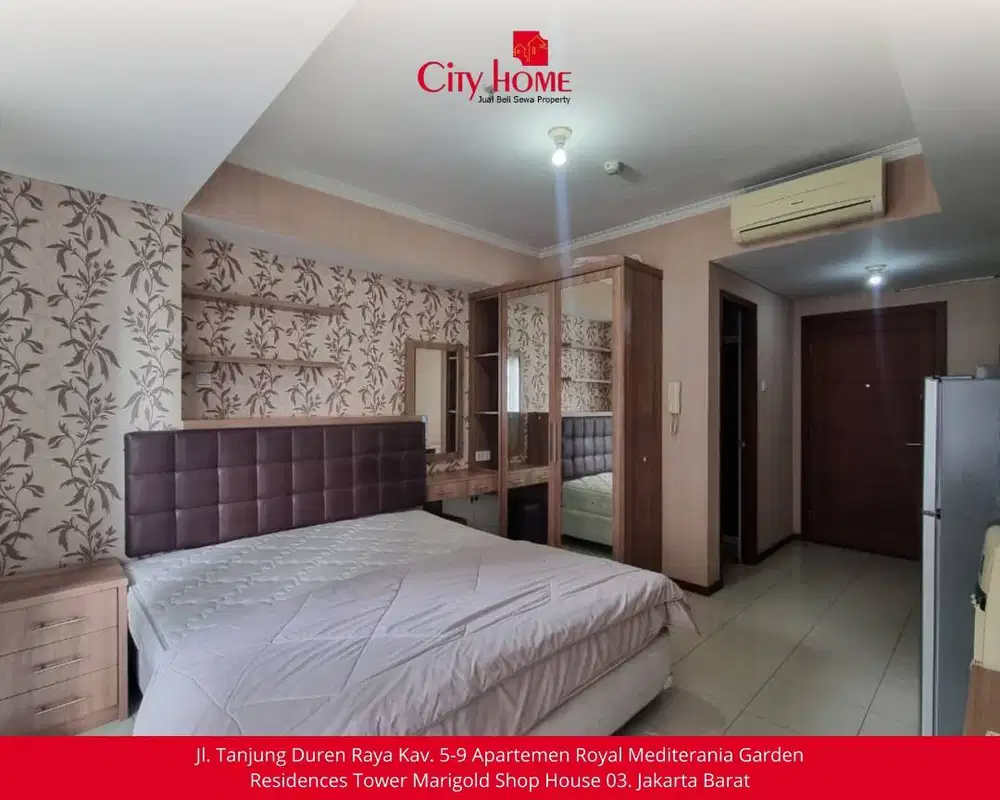 Disewakan Murah Apartemen Studio Furnished, Siap Huni