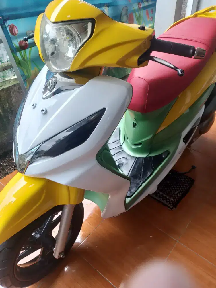 Sym shark 125 full modif modifikasi kalcer not Kymco Sanex vespa