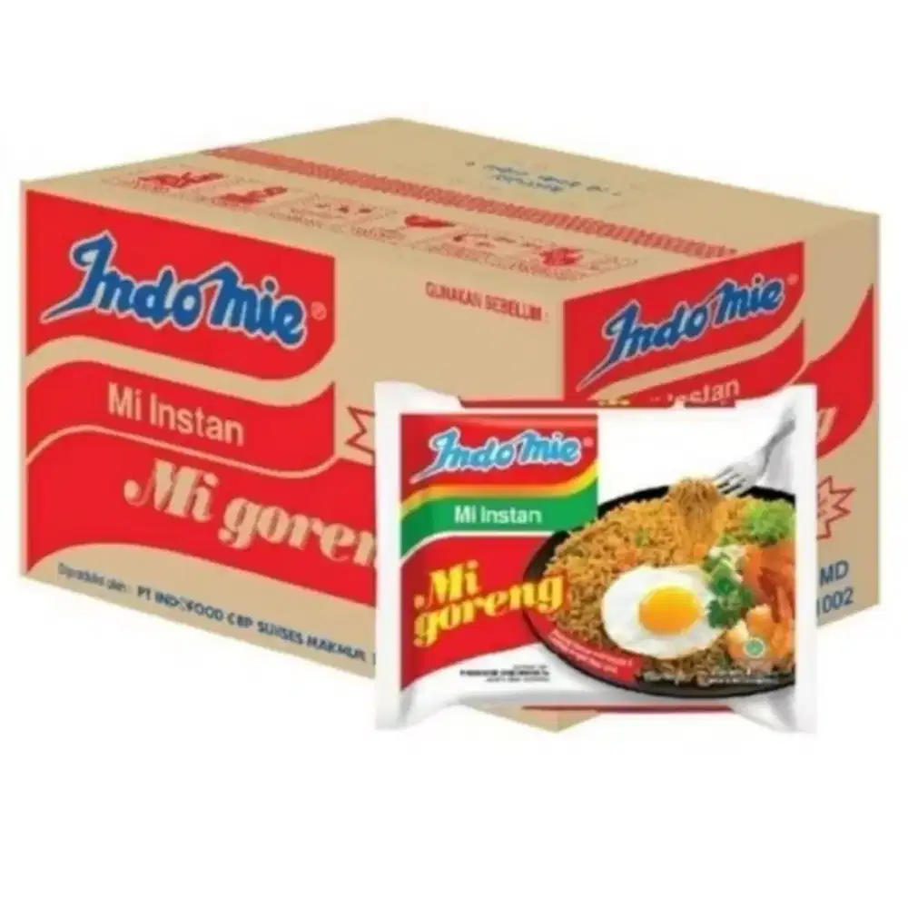 Ready Indomie, mie sedap