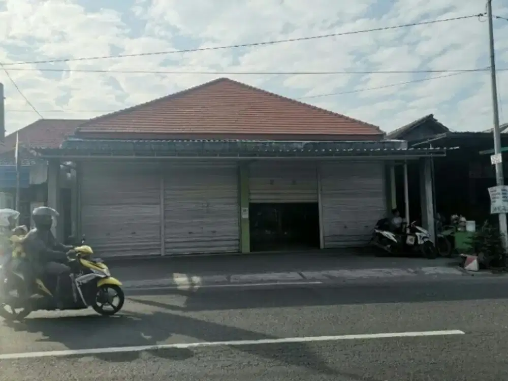 Ruko 1 lantai di Nol jl raya Domas Menganti Gresik