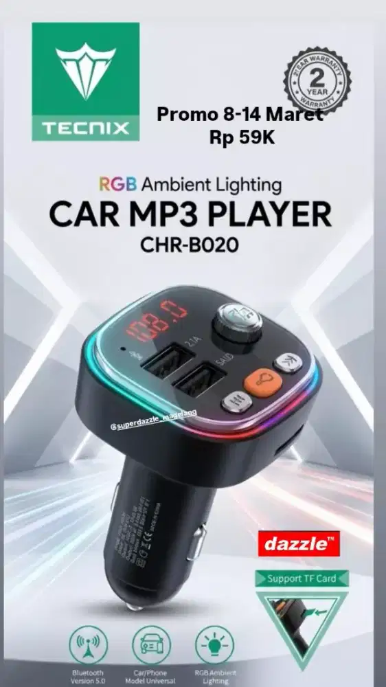 Saver Tecnix chr b020 FM transmitter