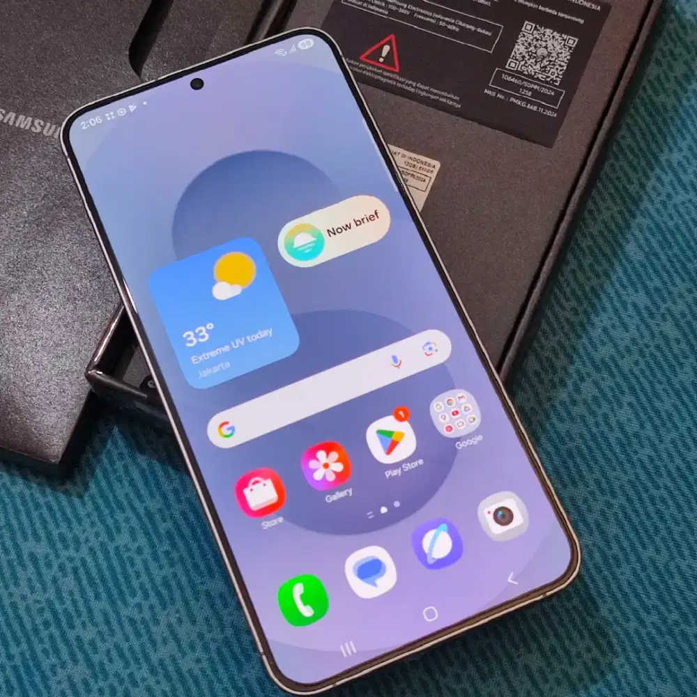 Samsung Galaxy S25+ 12/512 Silver Shadow SEIN Fullset S25 Plus