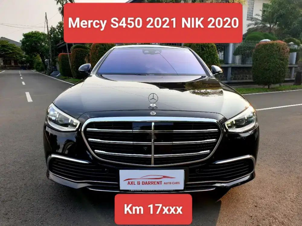 MERCEDES BENZ Mercy S450L Exclusive CBU Version 2021 Nik 2020
