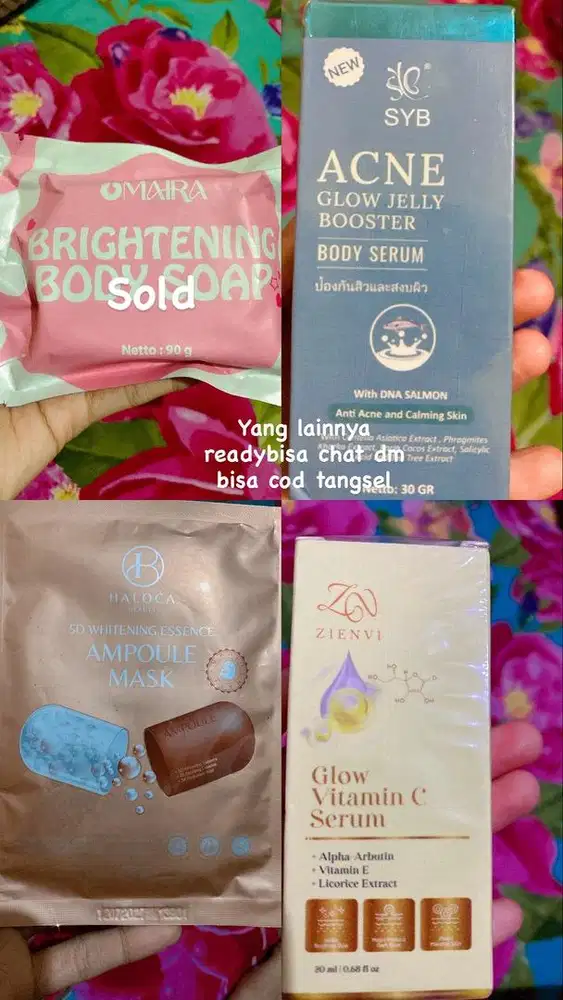 Skincare dan bodycare Baru