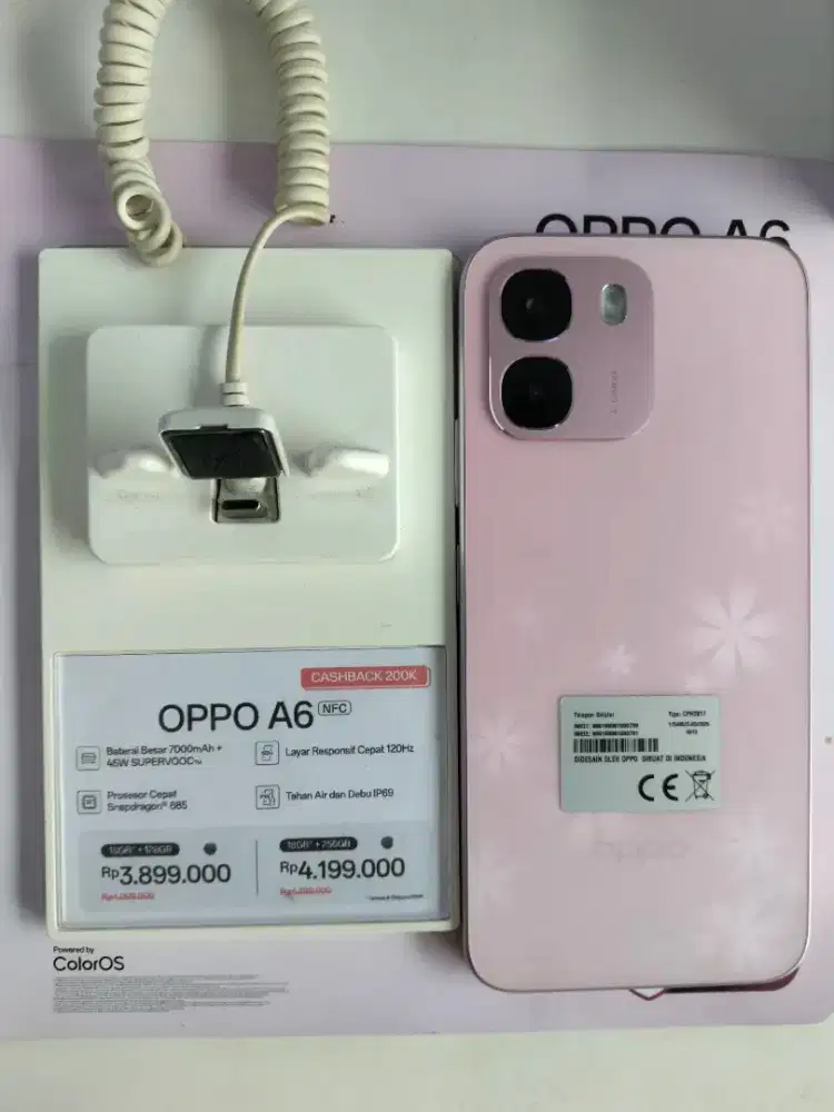 Oppo a6 bisa dicicil
