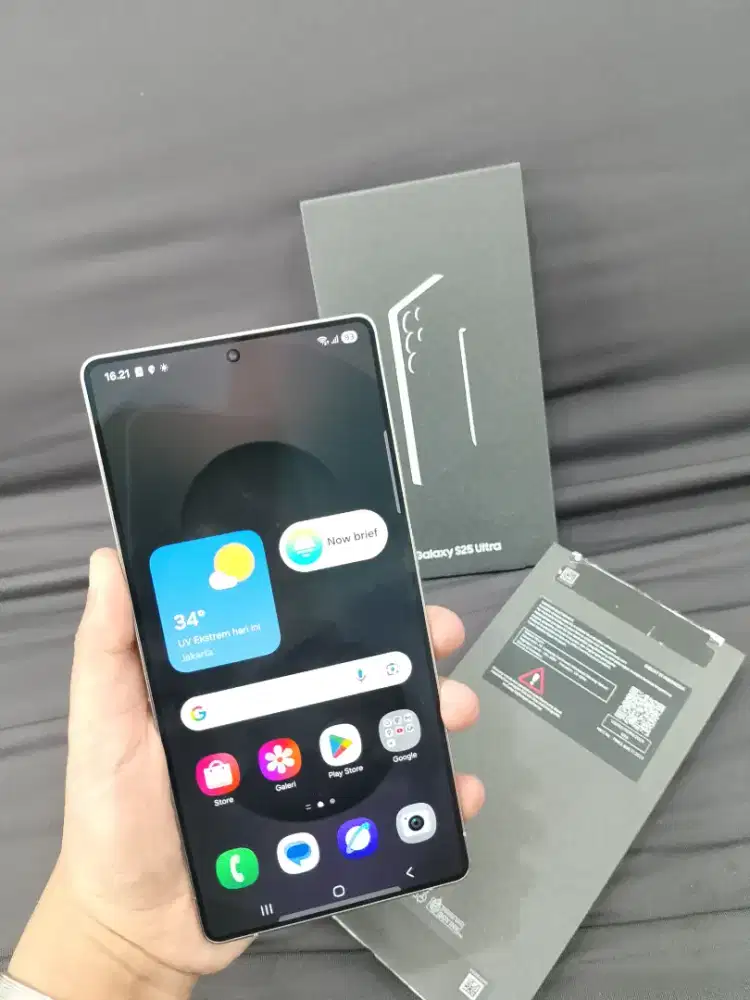 Samsung S25 Ultra 5G 12/512 Fulset ori no minus mulus resmi sein