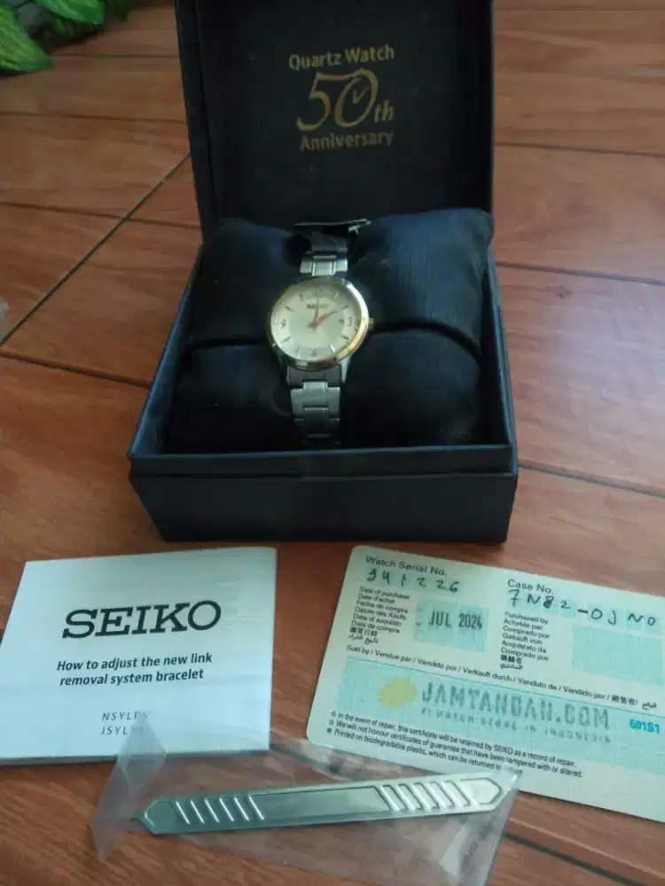 JAM TANGAN SEIKO 50 ANNIVERSARY