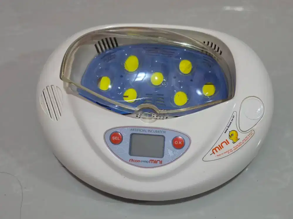 Di jual Rcom mini digital Egg incubator