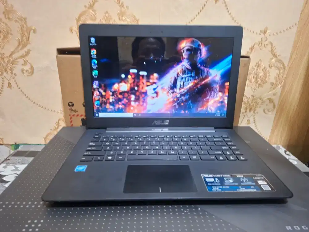 Laptop Asus X453S - Celeron N3050 -4GB -HDD 500GB -SIAP PAKAI