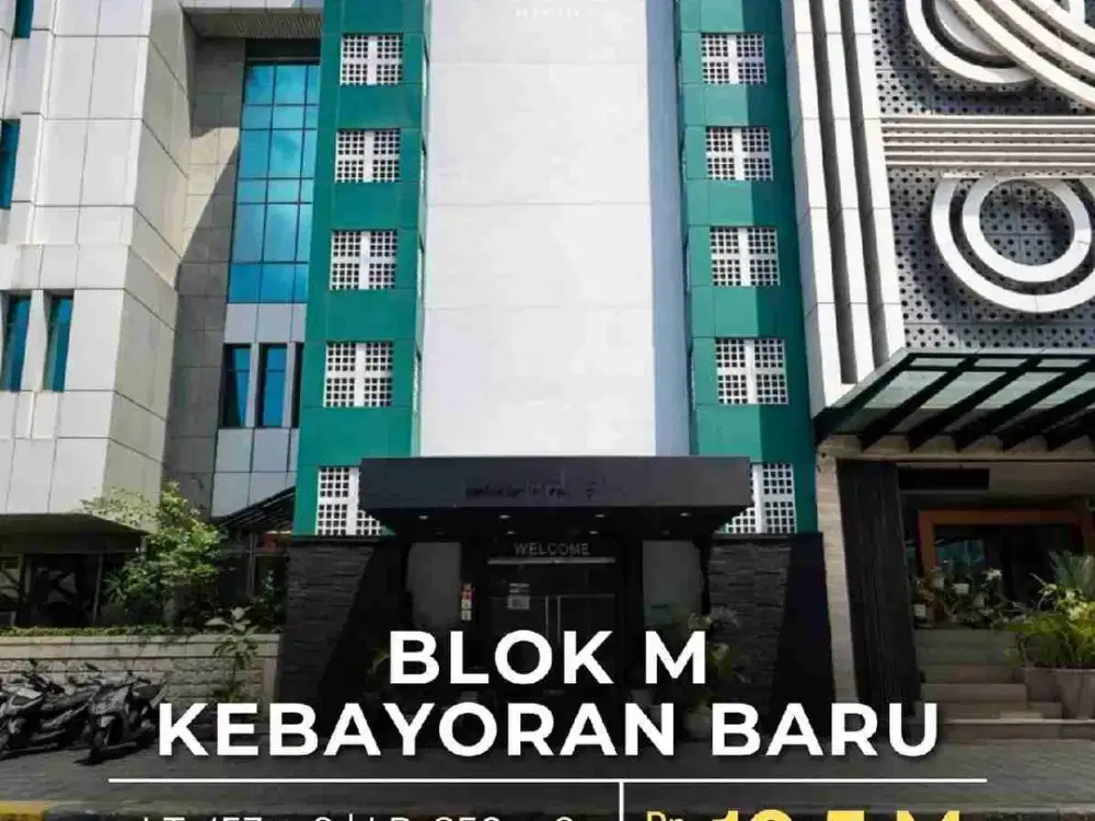 HOT SALE ! BEST PRICE ! GEDUNG 6 LANTAI di BLOK M JAKARTA SELATAN