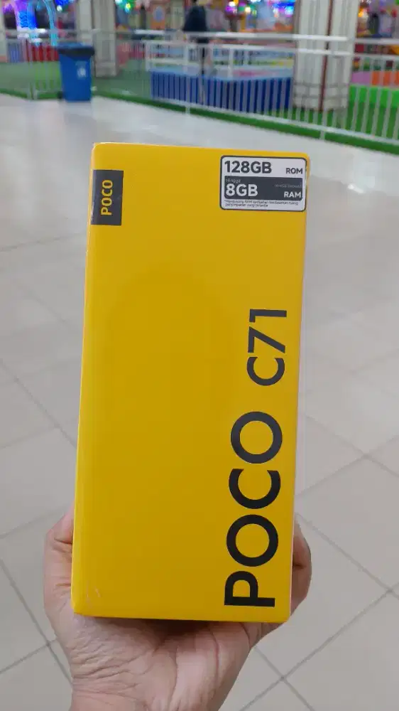 Poco C71 4/128GB Garansi resmi 1 tahun bisa dianter dan cicilan