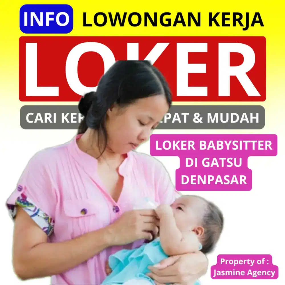 Loker Babysitter di Denpasar Bali