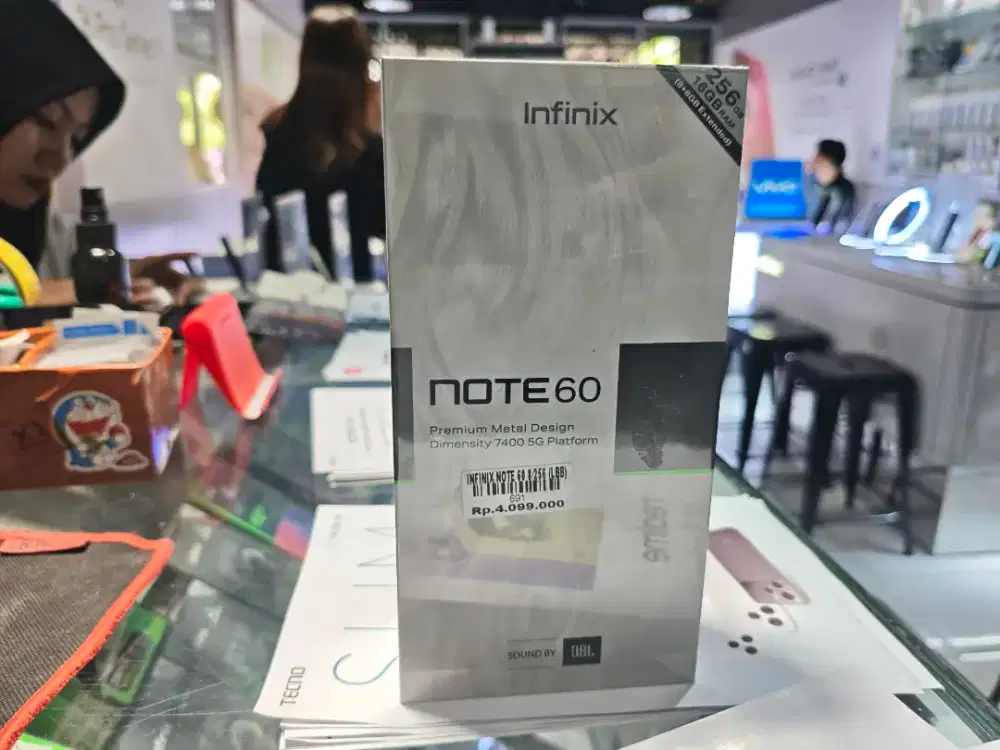 INFINIX NOTE 60 5G RAM 8/256GB ATLANTIS DAHSYAT