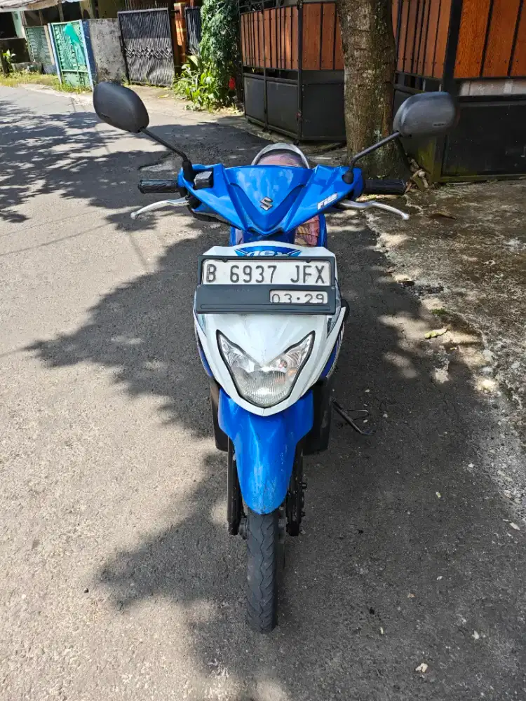 BISMILLAH JUAL SUZUKI NEX FI 2014 WARNA BIRU PUTIH PAJAK HIDUP