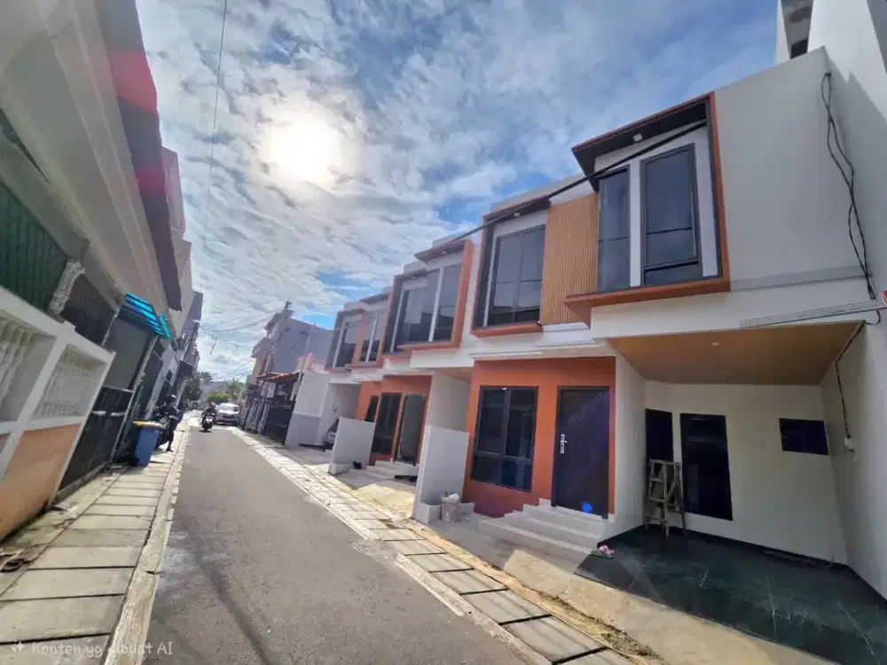 rumah minimalis sodong rawamangun dekat rs persahabatan dan terminal