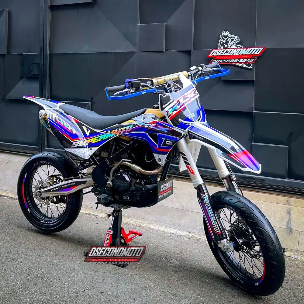 KLX 150 FULL SPEC‼️ TRAIL SUPERMOTO USD REAL JUMP BODY GORDON