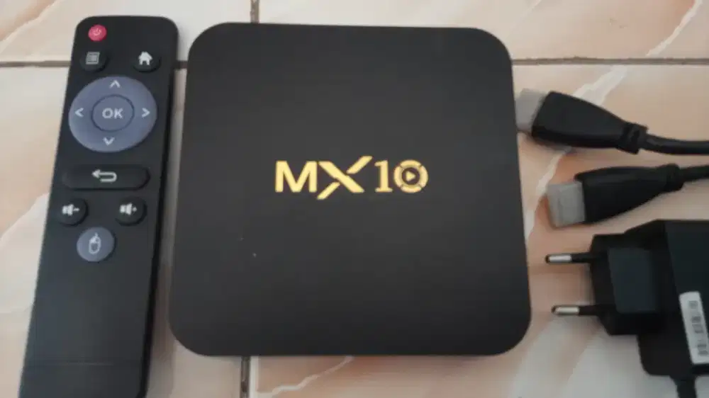 STB ANDROID MX 10 GOLD - RAM 4/32 OS 9