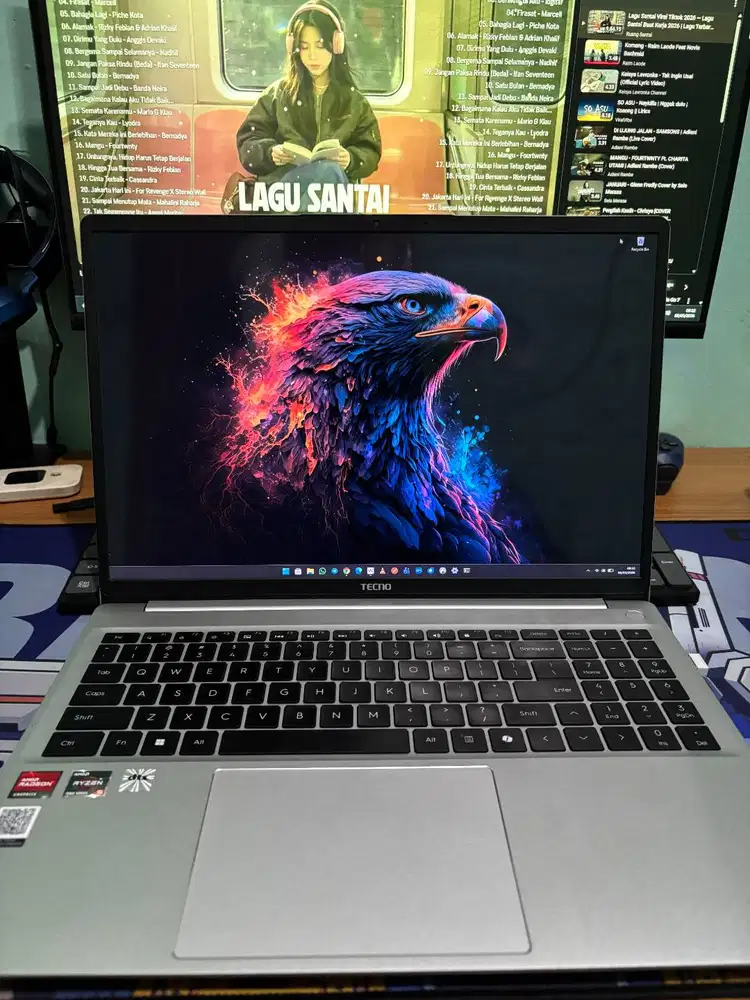 Tecno K16s Ryzen 5 7430U Ram 16GB