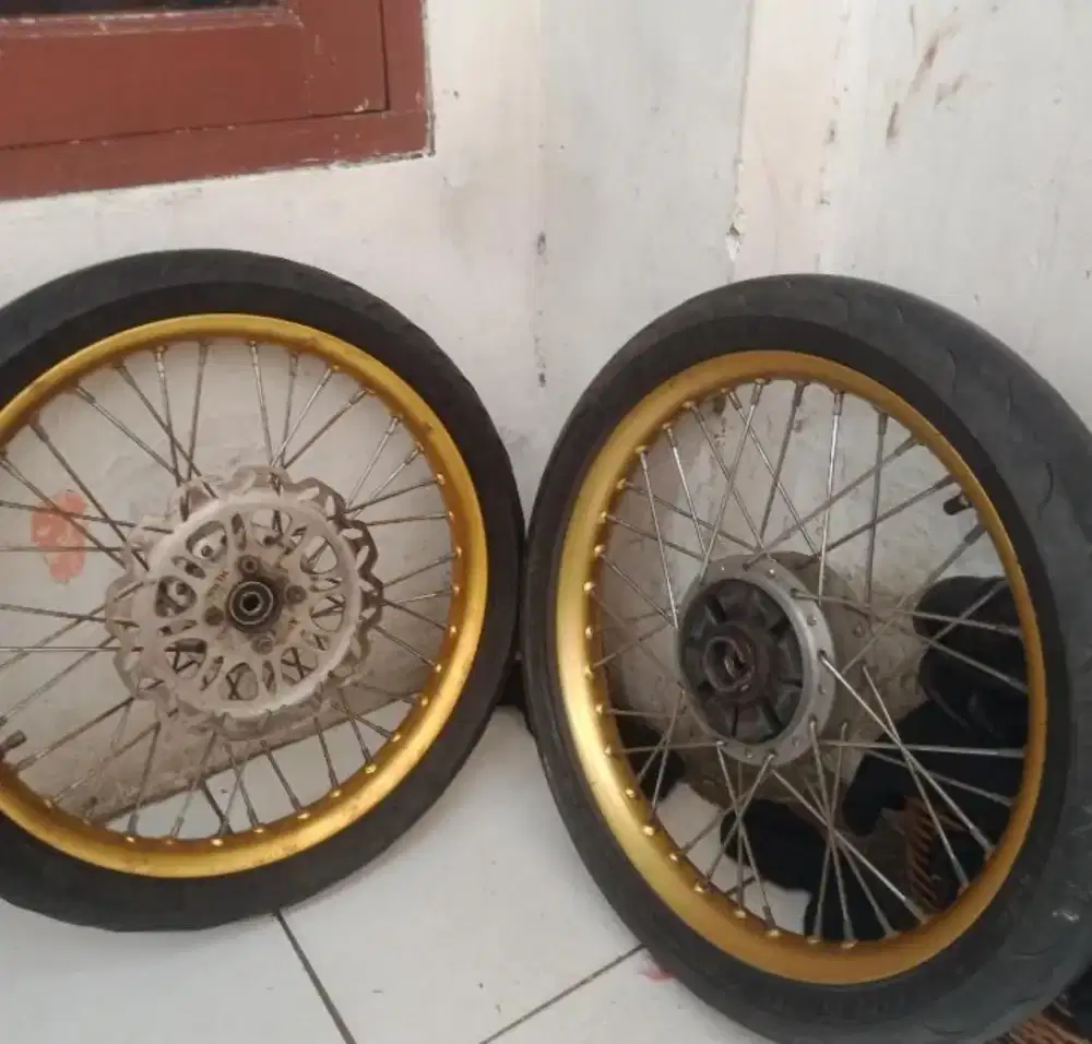 VELG TK SATRIA FU SIAP PAKAI LANGSUNG MUDIK