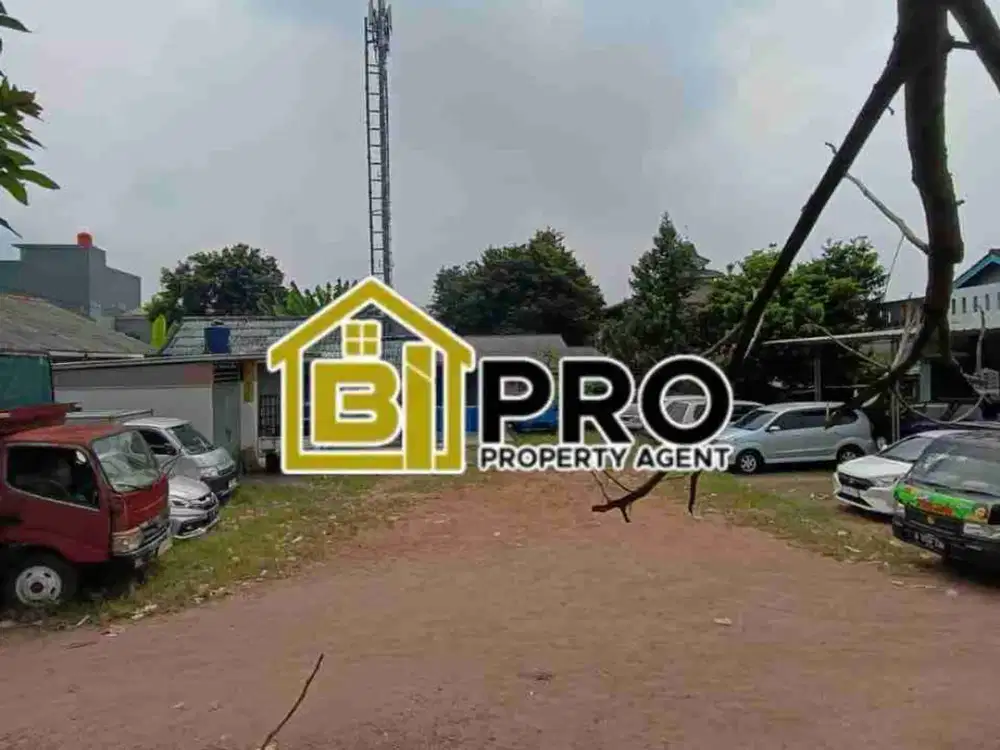 TURUN HARGA *Dijual Lahan Strategis Pinggir Jalan Raya Bogor Cimanggis*