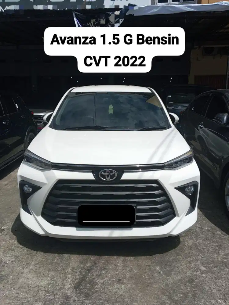 Avanza 1.5 G Bensin CVT Matic 2022 [Km 8 ribuan ]