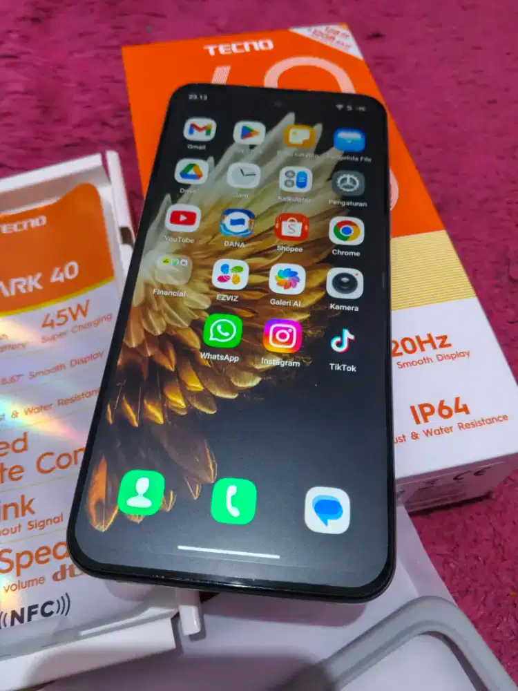 Tecno Spark 40 NFC 128GB Matte Grey