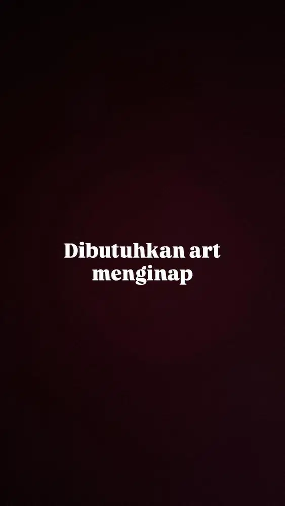 Mencari art menginap