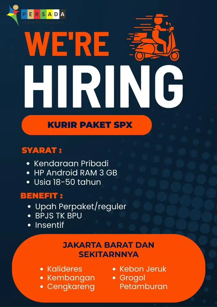 KURIR SPX JAKARTA BARAT