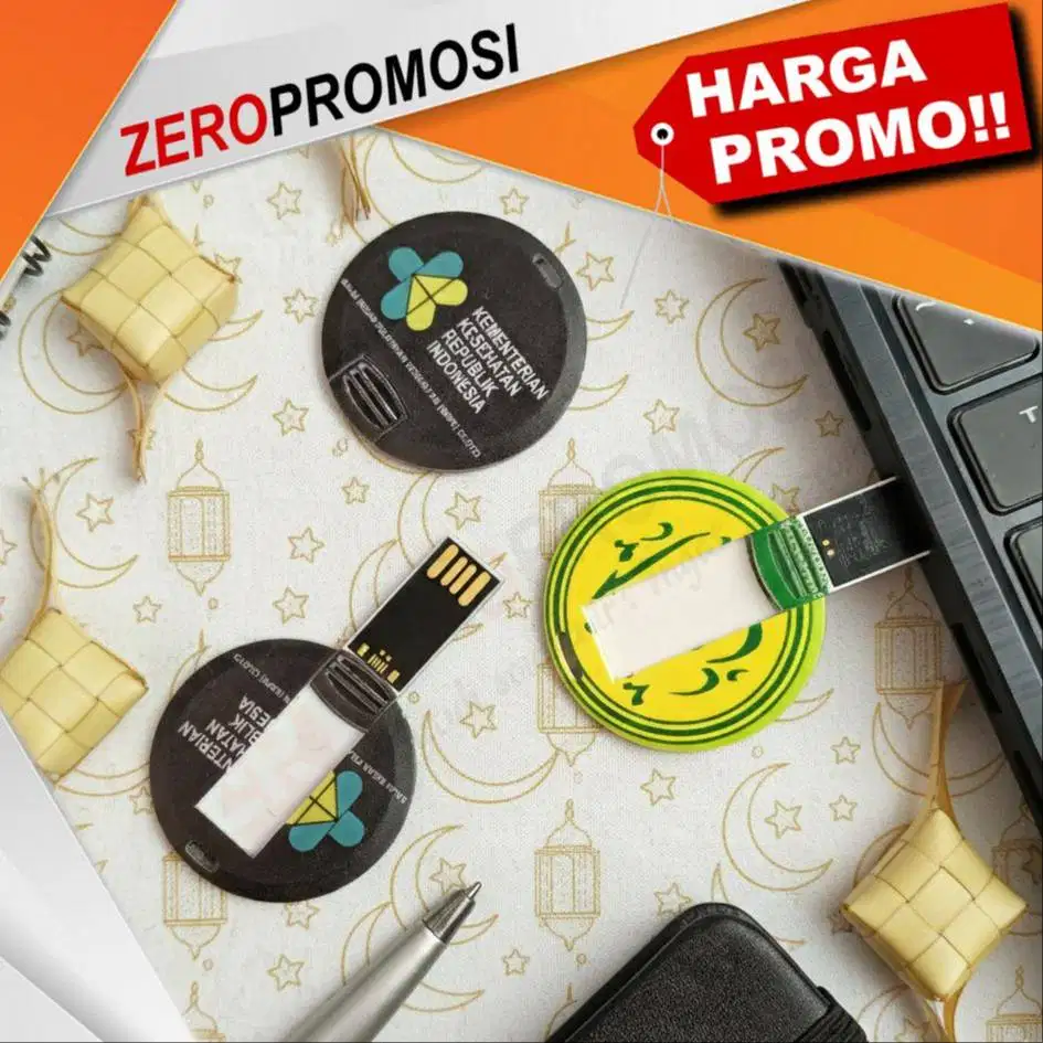 Souvenir Flashdisk Kartu Idul Fitri Custom