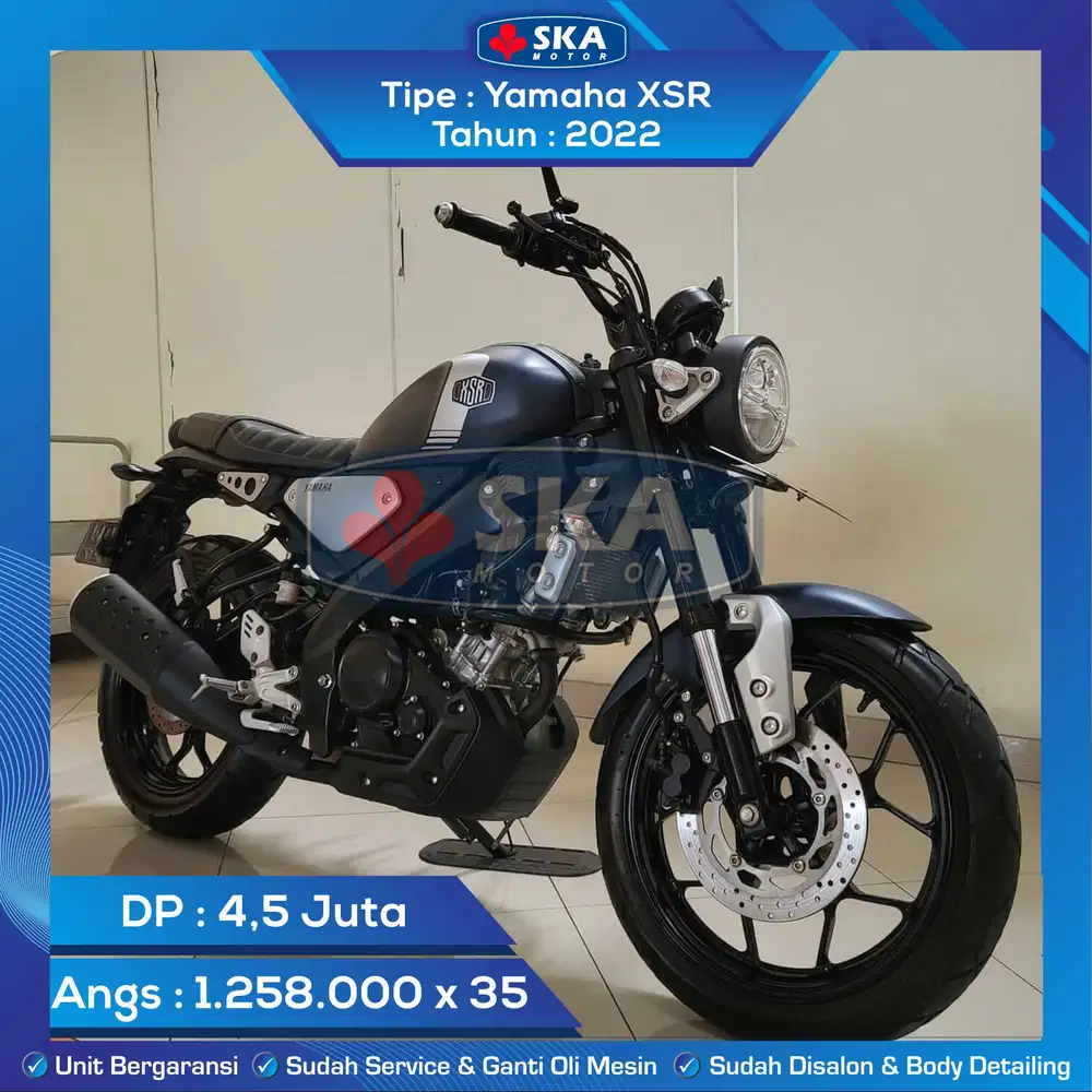 Yamaha XSR Tahun 2022