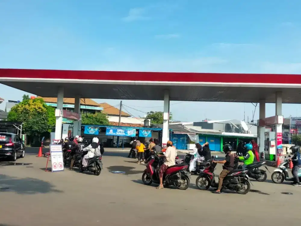 Tanah bekasi SPBU di harapan jaya bekasi