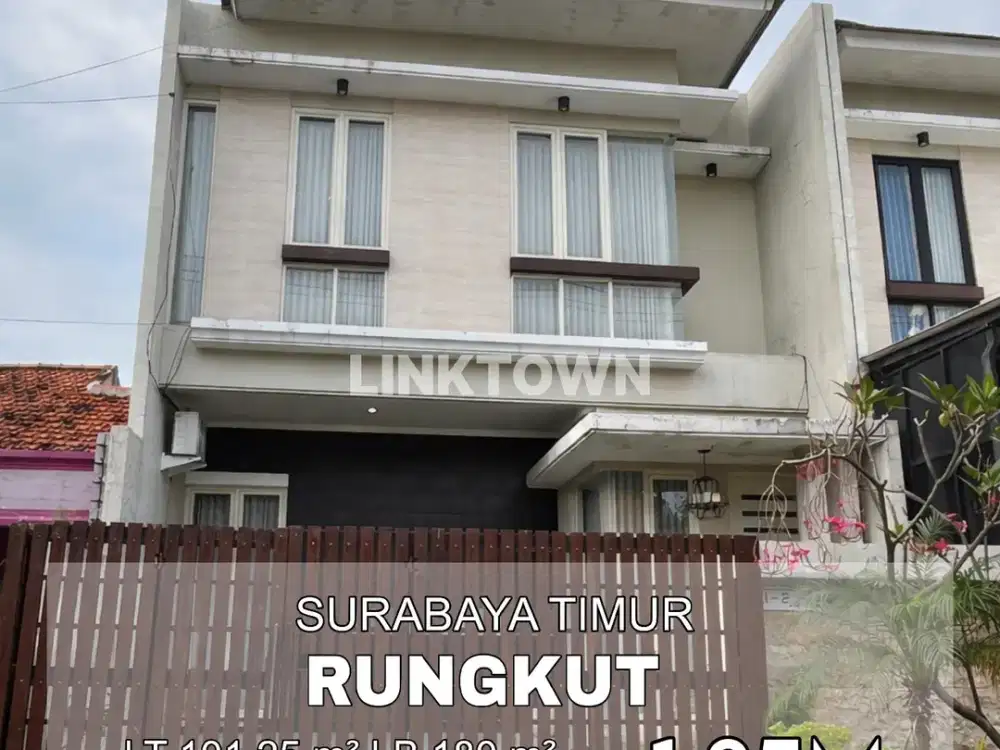Rumah 2 Lantai Free Elektronik dan Furnish di Rungkut Surabaya