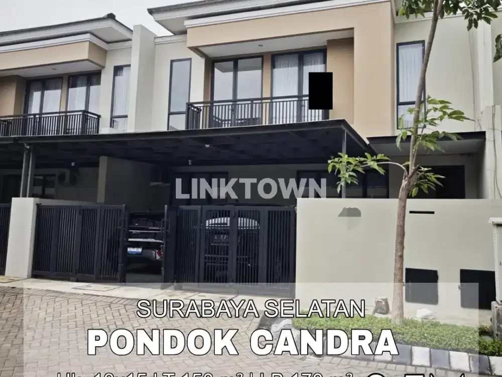 Rumah Semi Furnished di Pondok Candra Surabaya Dekat Akses Tol Juanda