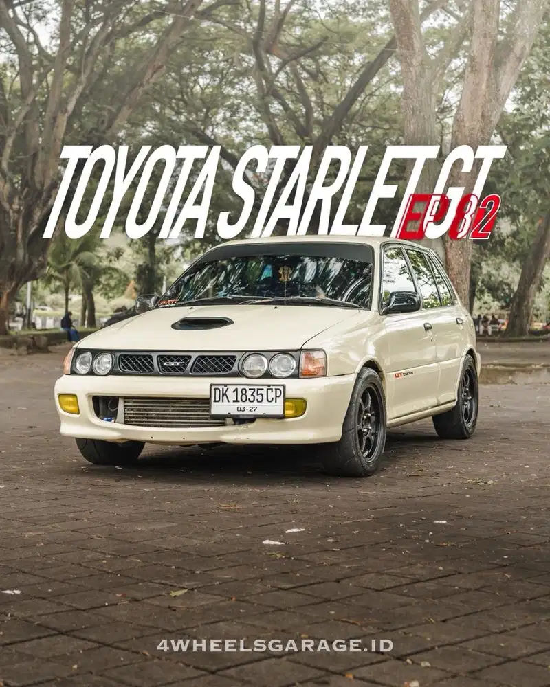 Toyota Starlet EP80 convert EP82 TURBO
