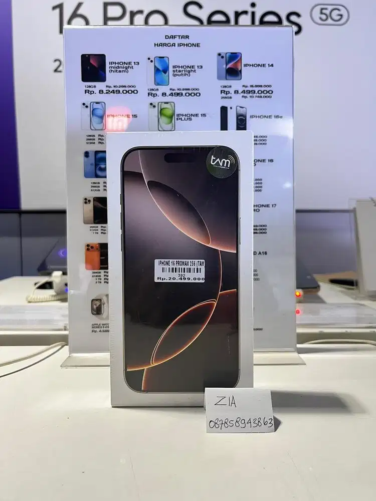 Iphone 16 promax 256gb ATLANTIS DAHSYAT