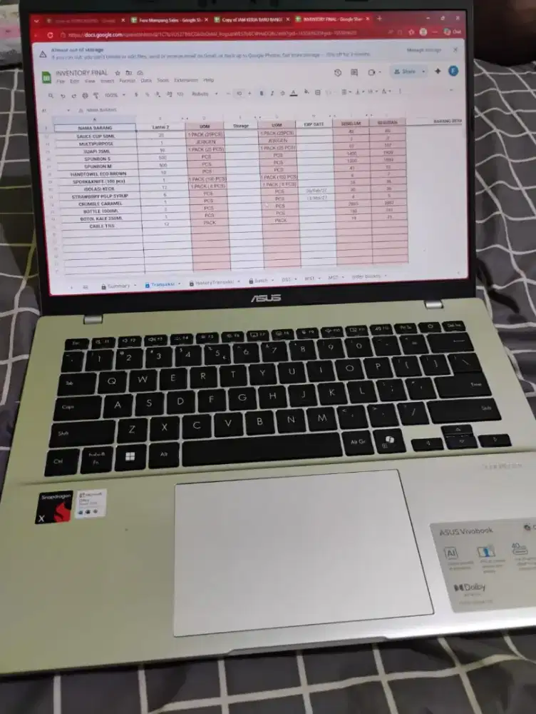 Asus vivobook 14 Snapdragon