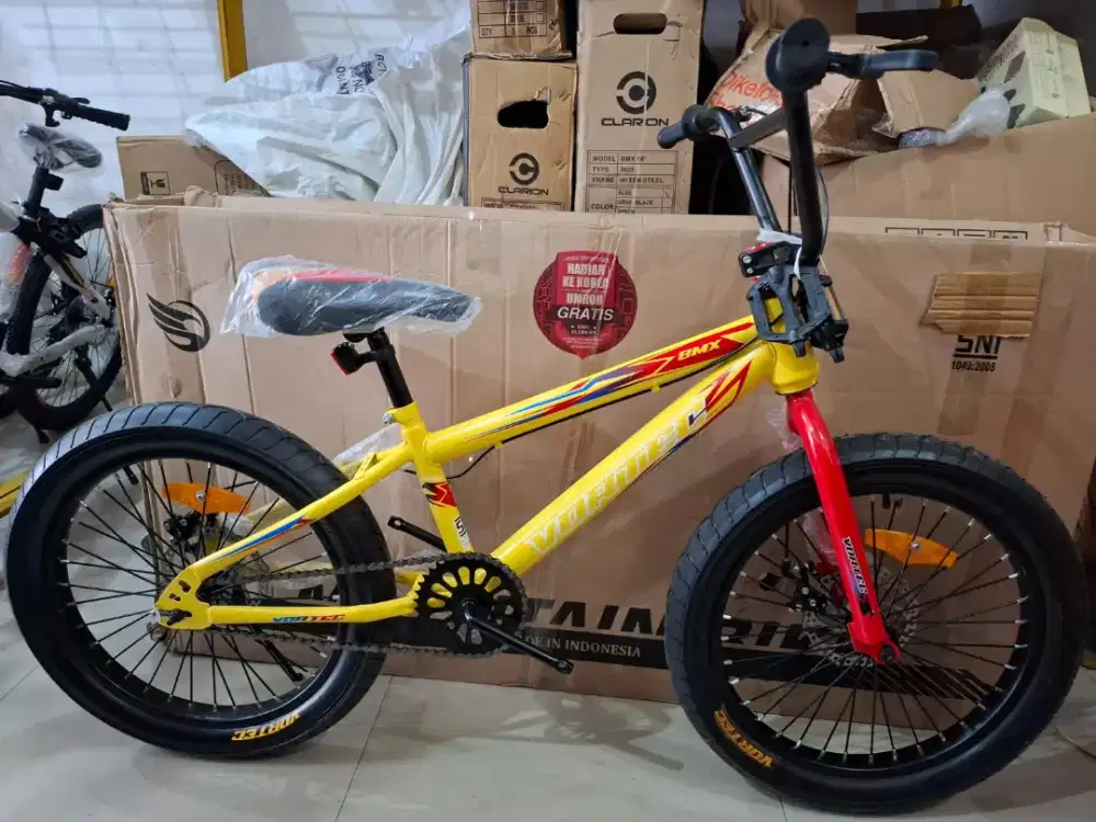 SEPEDA BMX 20 INCH VORTEC ( BAN JUMBO 3.0 ) ( REM CAKRAM )