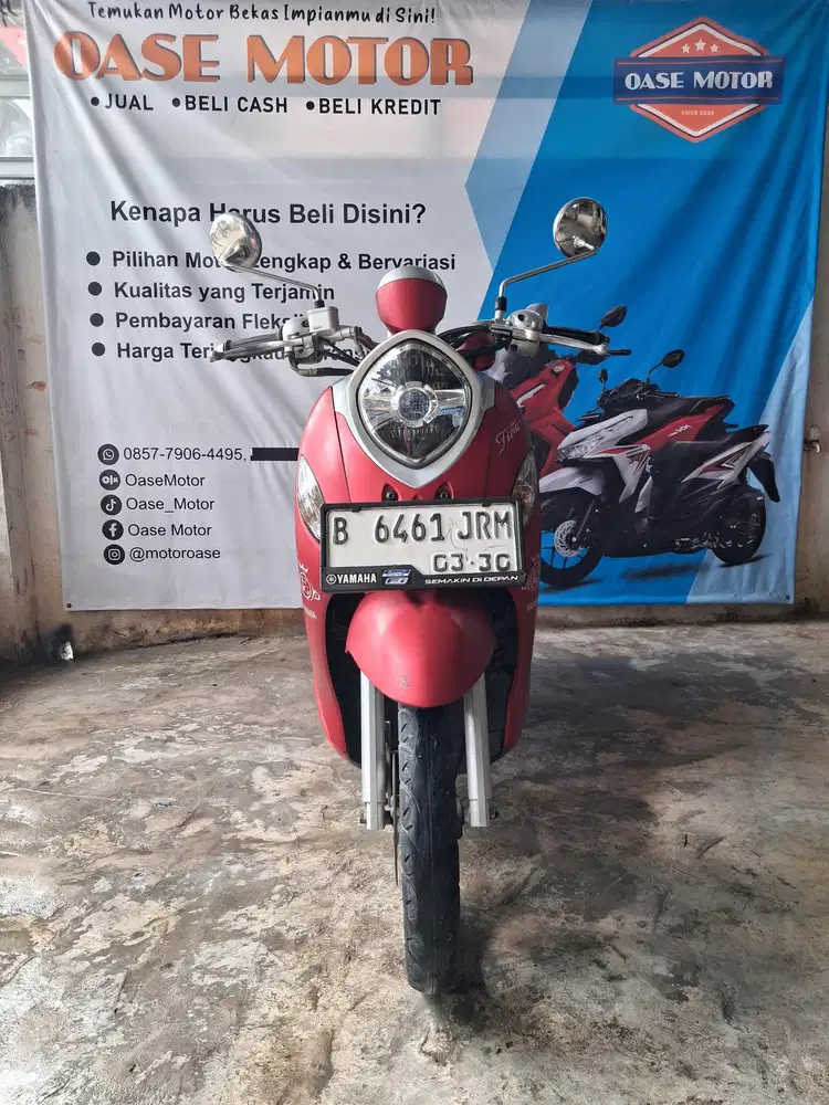 (A) Yamaha Fino Grande tahun 2020 Pajak on panjang 2027