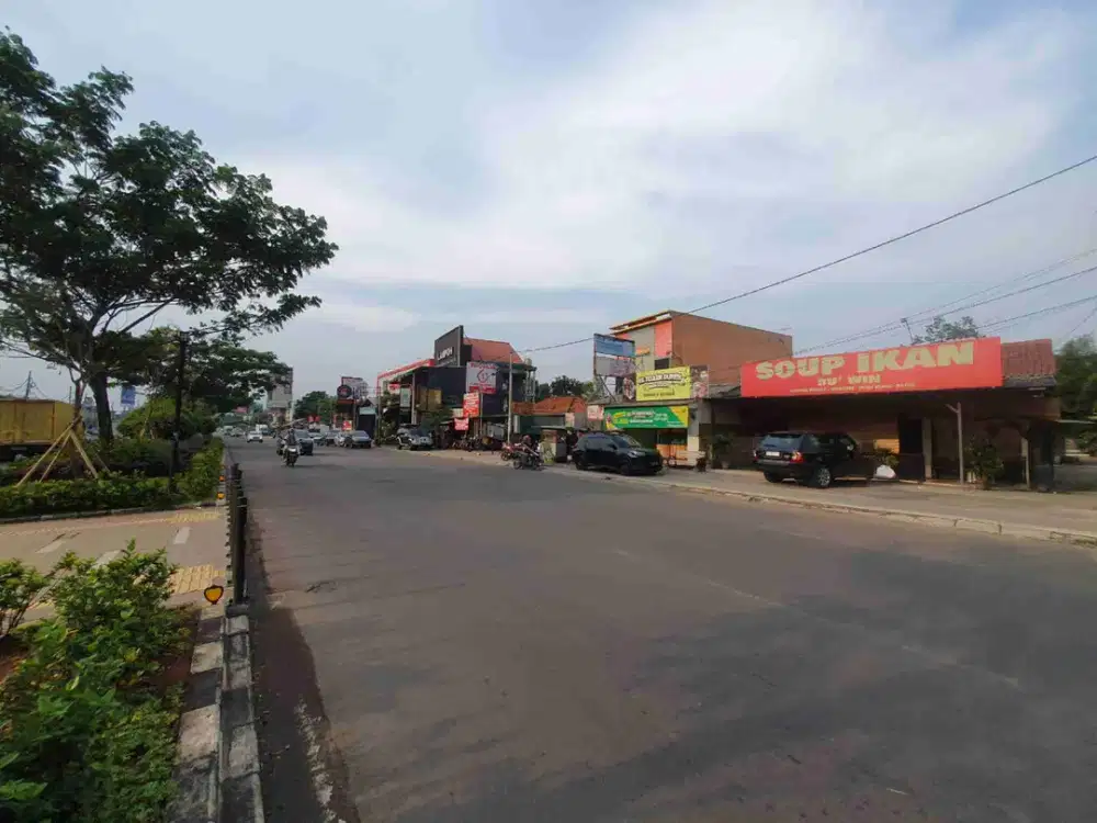 *Ruang Usaha Super Strategis Jalan Raya Utama BSD termurah hitung tanah saja.*